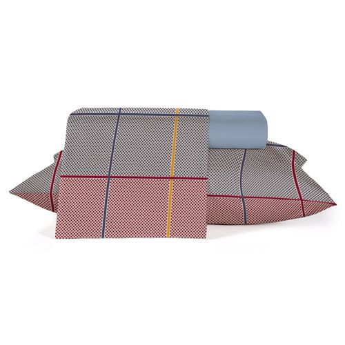 Jogo Roupa de Cama Solteiro 3 Peças, 100% Algodão 150 Fios Diamante