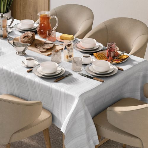 Toalha de Mesa Rosê 150x260 cm Champanhe