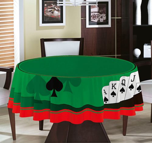 Toalha de Mesa 100% Algodão Cassino