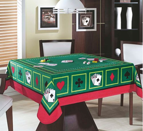 Toalha de Mesa 100% Algodão Cassino