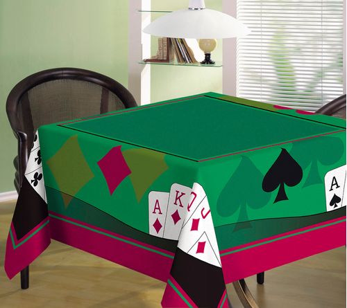 Toalha de Mesa 100% Algodão Cassino