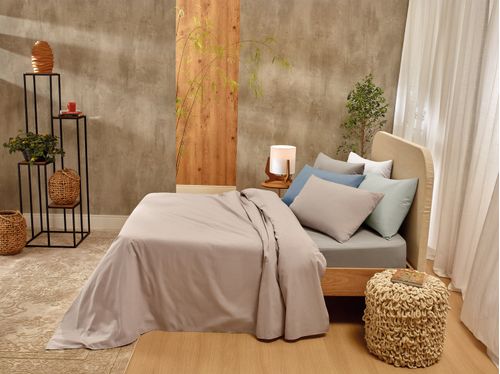 Jogo Roupa de Cama Solteiro 3 Peças, 100% Algodão 150 Fios Diamante