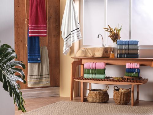 Jogo de Toalha 05 Peças 100% Algodão  Lumière