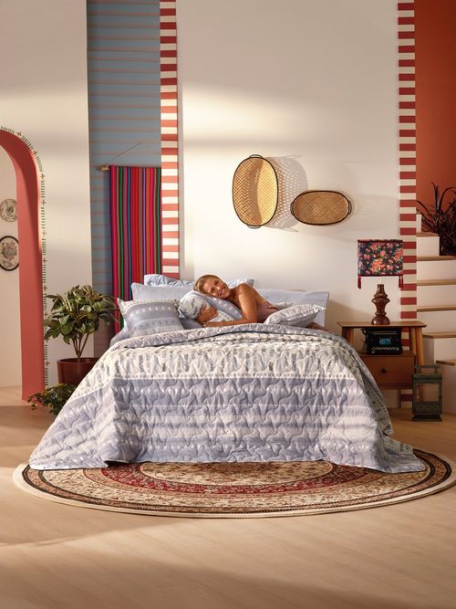 Edredom Queen 100% Algodão 180 Fios Florença