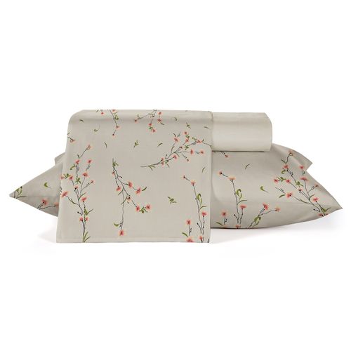 Jogo Roupa de Cama King 4 Peças 100% Algodão 150 Fios Diamante