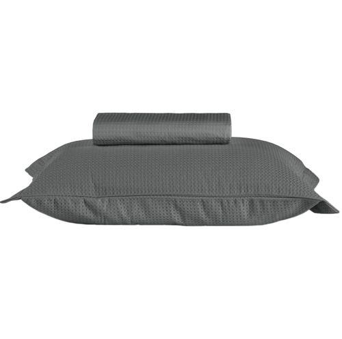 Kit Colcha e Porta Travesseiro Piquet Solteiro 235 g/m² Gênova