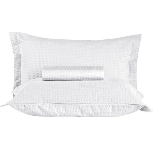 Kit Colcha e Porta Travesseiro Piquet King 235 g/m² Gênova