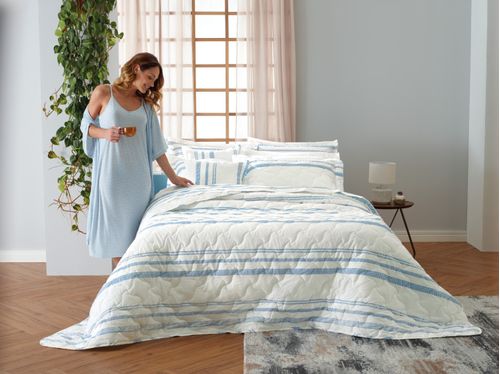 Jogo Roupa de Cama Casal 100% Algodão 200 Fios Lumiére