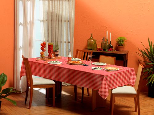 Toalha de Mesa Xadrez 140x250 cm Italianinha
