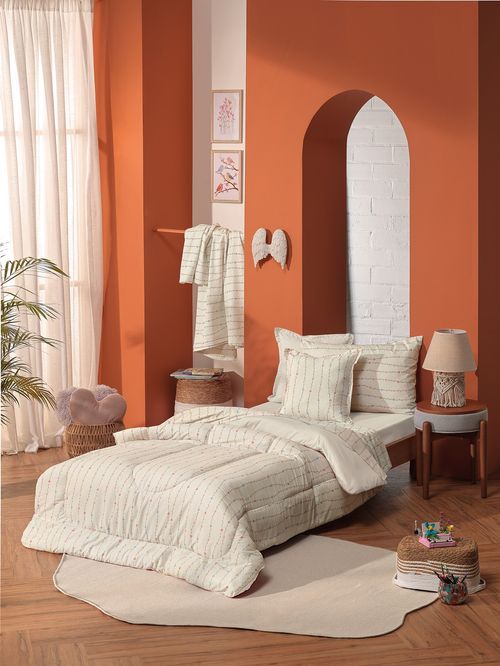 Jogo de Cama Infantil Solteiro 100% Algodão 120 Fios Teka Kids