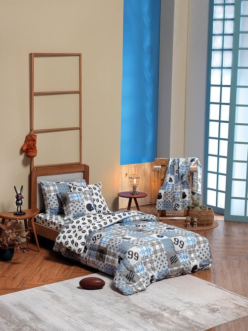 Jogo de Cama Infantil Solteiro 100% Algodão 120 Fios Teka Kids