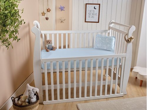 Lençol com Elástico Berço Malha 100% Algodão Tekinha Baby