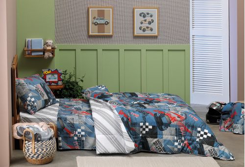 Edredom Infantil Solteiro 100% Algodão 120 Fios Teka Kids