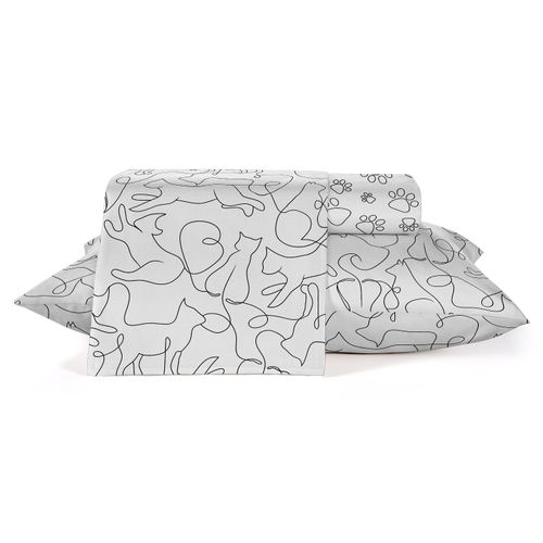 Jogo de Cama Infantil Solteiro 100% Algodão 120 Fios Teka Kids