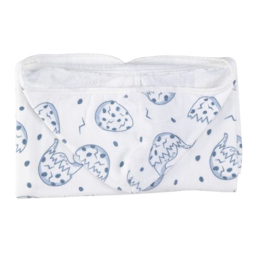 Toalha Capuz com Forro em Fralda 100% Algodão Tekinha Baby