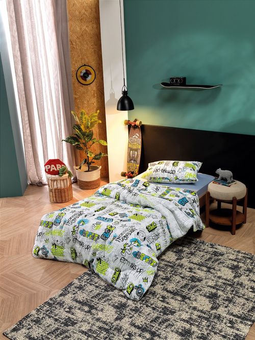 Jogo de Cama Infantil Casal 100% Algodão 120 Fios Teka Kids