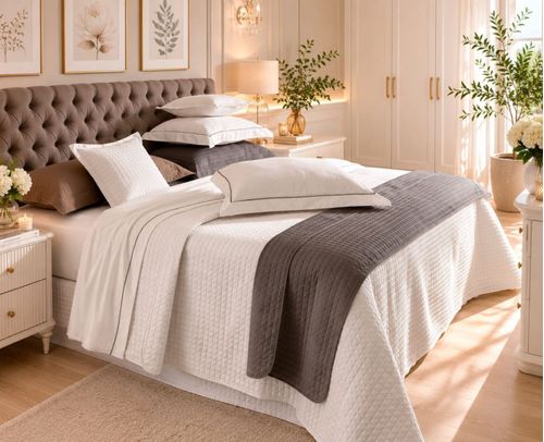 Colcha Matelassê King 180 Fios Allure