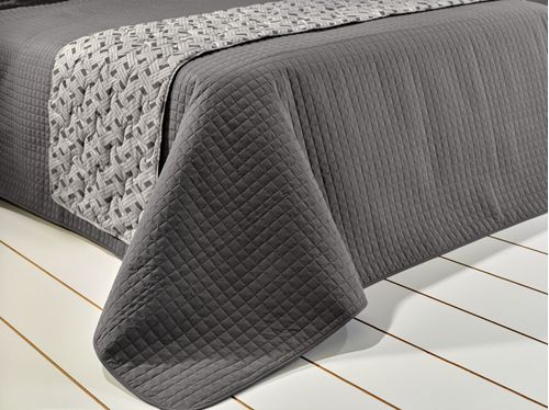 Peseira Matelassê Casal 058x200 cm 180 Fios Naturale