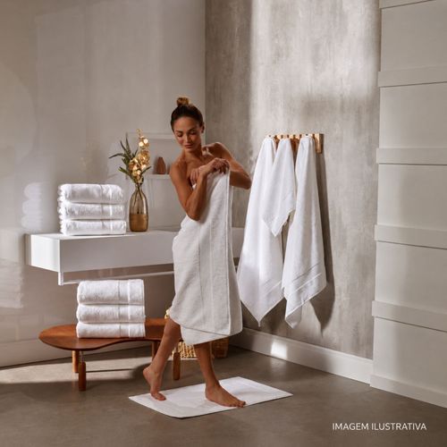 Kit Super Luxo Profiline Banho Safira | Jogo de Toalhas 670 g/m²