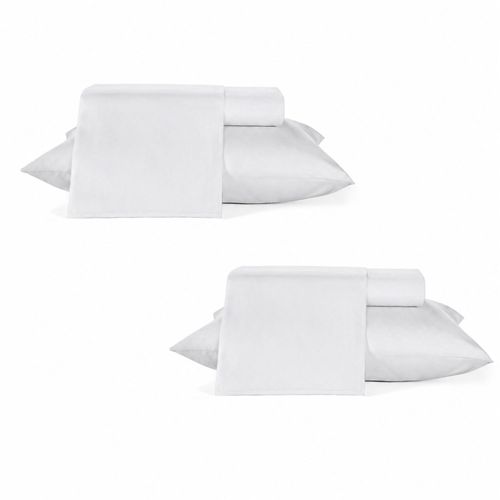 2 Kits - Standard Profiline Solteiro Madri | Jogo de Cama 180 Fios + Fronha Madri 180 Fios