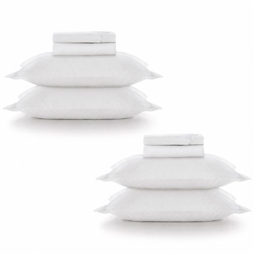 2 Kits - Luxo Profiline Queen Imperial Plus | Jogo de Cama 200 Fios + Fronha Imperial Plus 200 Fios
