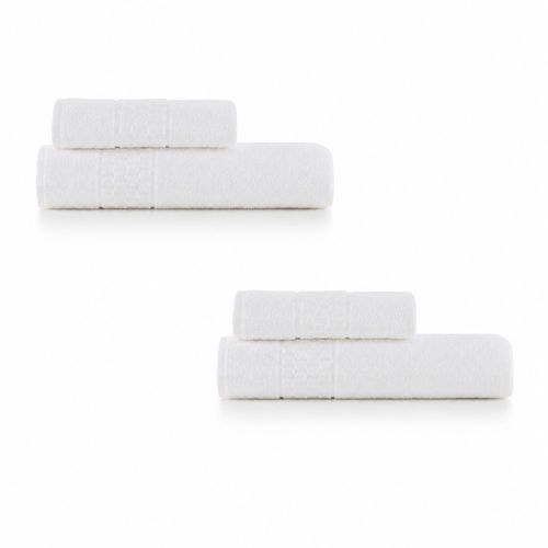 2 Kits - Standard Profiline Solteiro | Jogo de Cama Madri 180 Fios + Toalhas de Banho e Rosto Madri 440 g/m² + Toalha para Piso Madri 600 g/m²