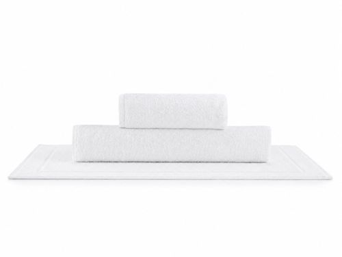 1 Kit - Super Luxo Profiline Solteiro Pérola | Jogo de Cama com Friso 300 Fios + Jogo de Toalhas Pérola 600 g/m²